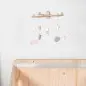 Mobile Preview: Mobile Meerestiere Rosa Weiß Baby Kinderzimmer deko